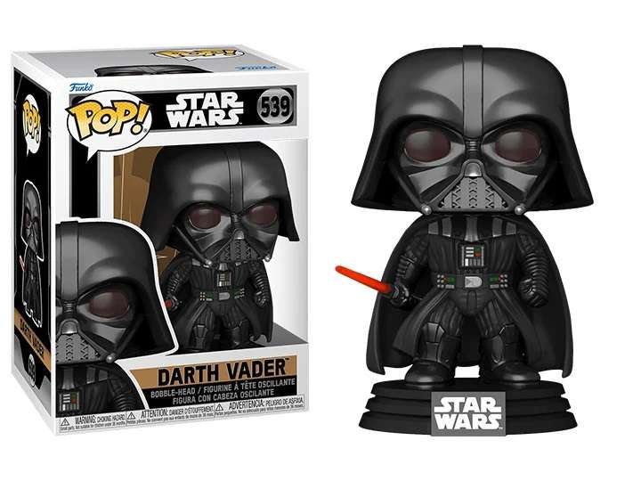 Funko POP! VINYL STAR WARS OBI WAN KENOBI DARTH VADER W/LGHTSBR VIN
