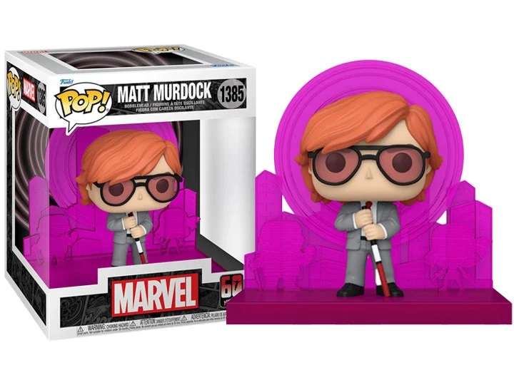 Funko POP! DELUXE DAREDEVIL 60TH MATT MURDOCK W RADAR VIN FIG