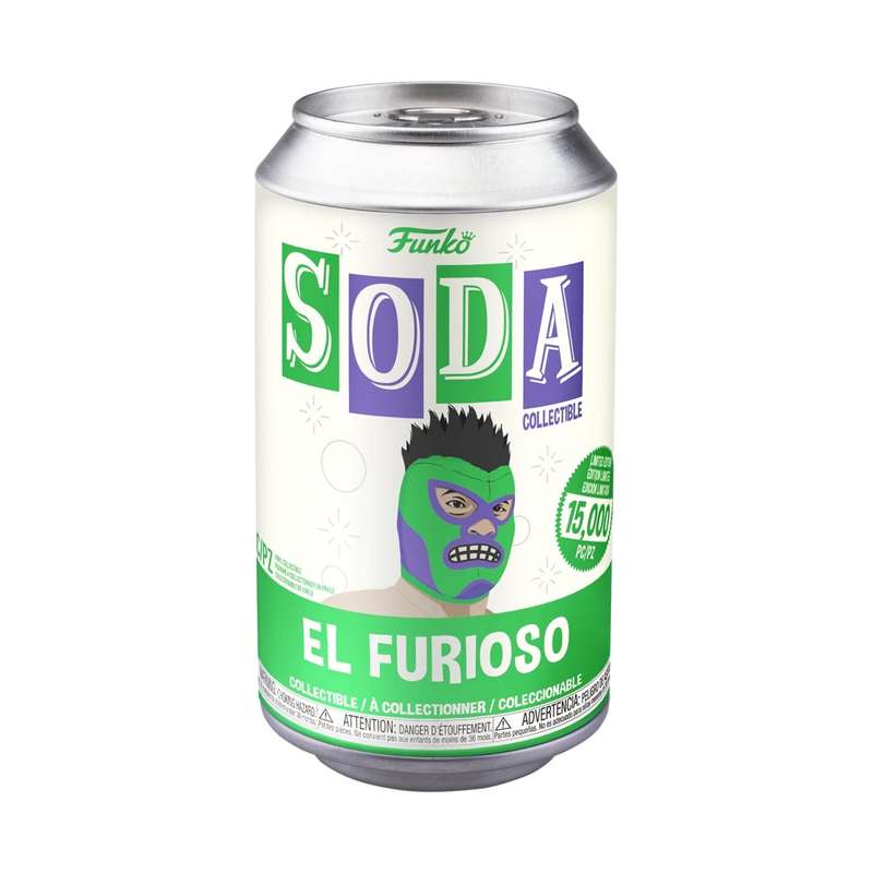 Funko VINYL SODA! LUCHADORES HULK W/ METALLIC W/ CHASE