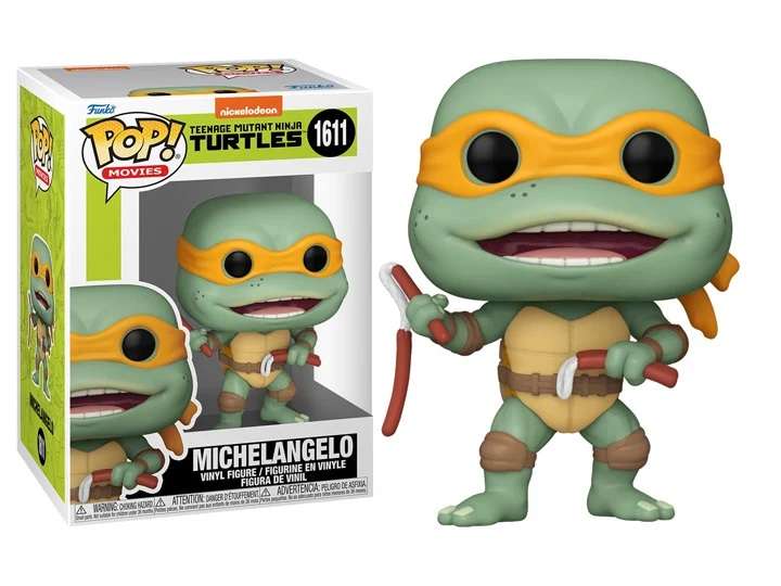 Funko POP! MOVIES TMNT MICHELANGELO SAUSAGE LINK NUNCHUCKS