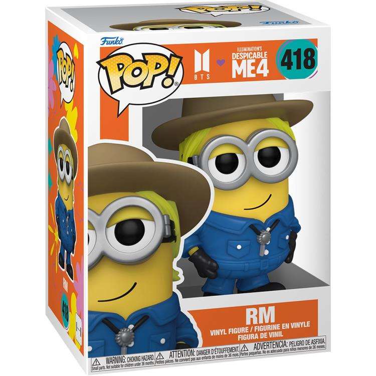 Funko POP! ROCKS BTS X MINIONS RM FIG