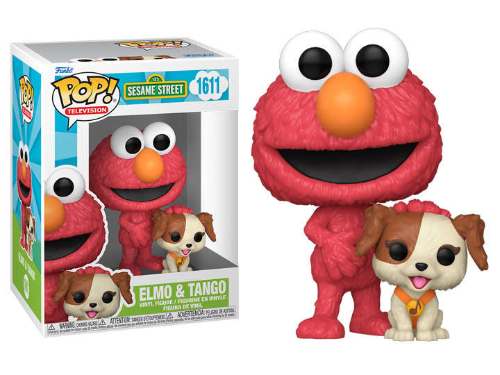 Funko POP! TV SESAME STREET S3 ELMO & TANGO VIN FIG