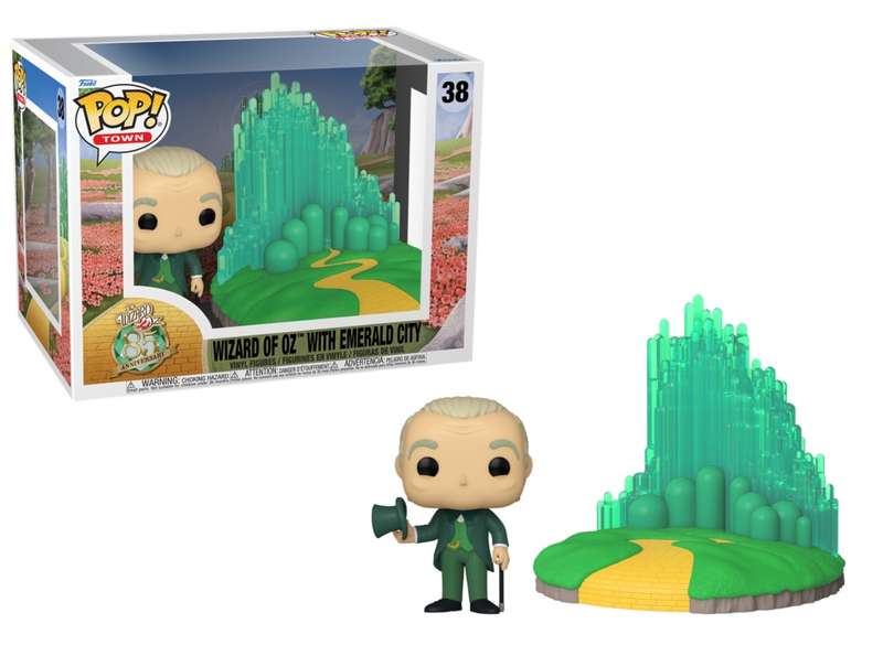 Funko POP! TOWN WIZARD OF OZ EMERALD CITY WIZARD VIN FIG