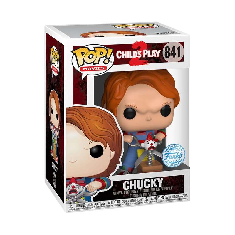 Funko POP! Childs Play 2 Chucky W/Giant Scissors ( COMIC CON AFRICA EXCLUSIVE )