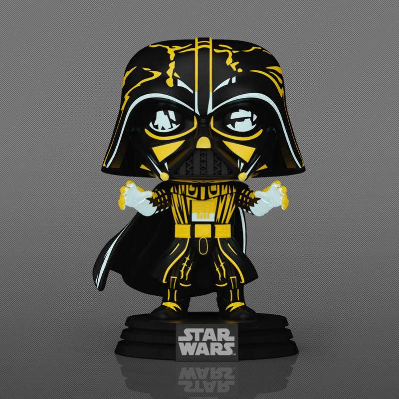POP Star Wars  Darth Vader Retro US Exclusive Glow Vinyl