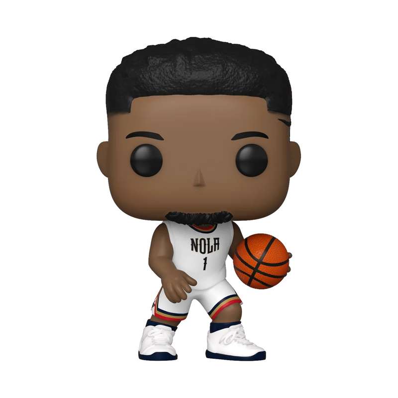 Funko POP! NBA PELICANS ZION WILLIAMSON WHITE JERSEY VIN FIG