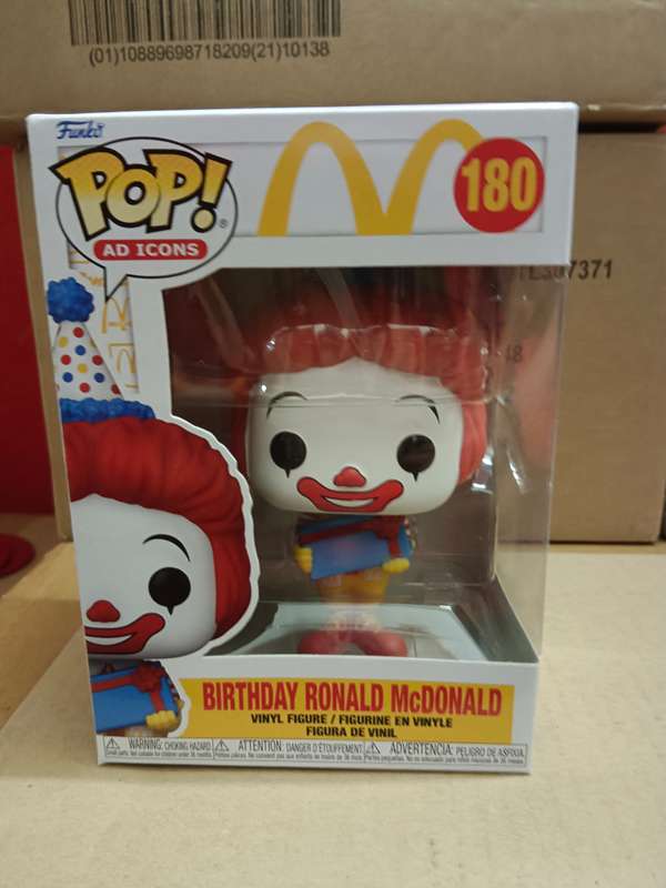 Funko! POP AD ICON MCDONALDS BIRTHDAY RONALD VIN FIG