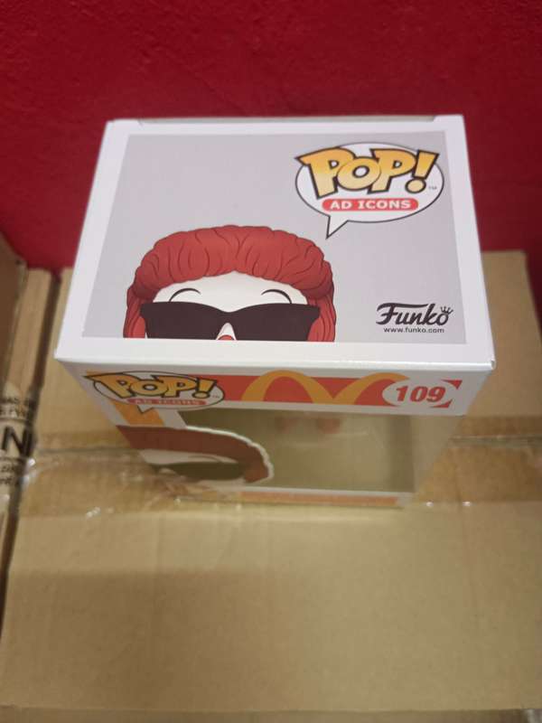 POP AD ICONS MCDONALDS ROCK OUT RONALD VINYL FIGURE