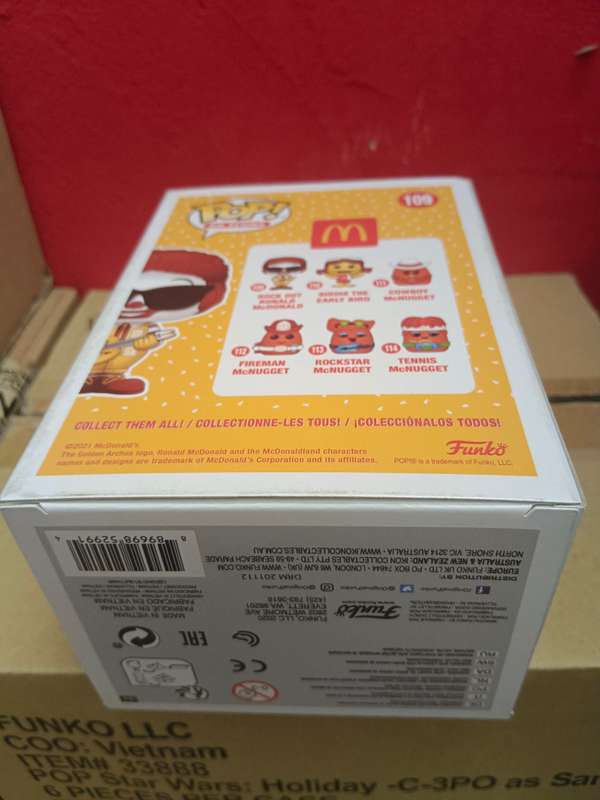 POP AD ICONS MCDONALDS ROCK OUT RONALD VINYL FIGURE