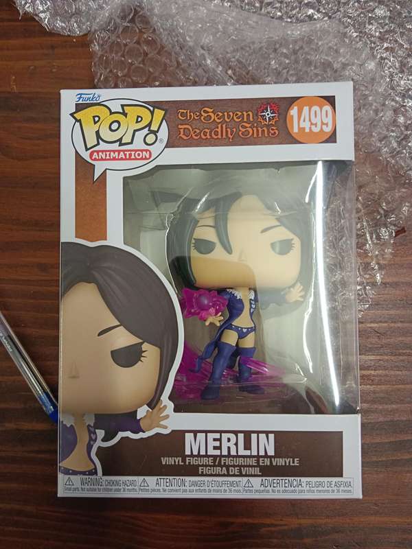 Funko POP! ANIMATION SDS MERLIN VIN FIG