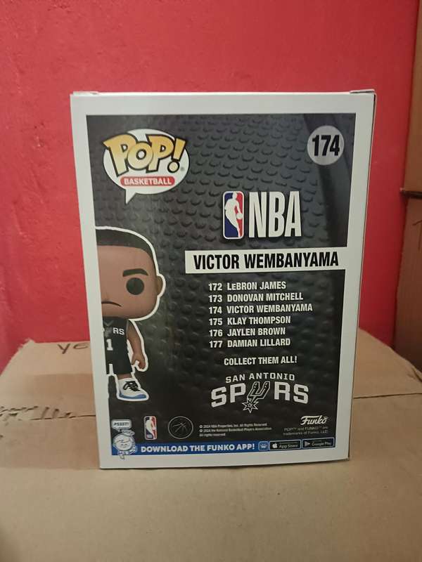 Funko POP! NBA SPURS VICTOR WEMBANYAMA VIN FIG