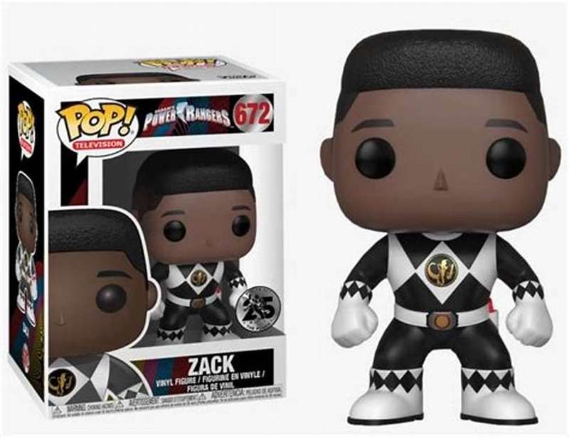Funko! POP TV POWER RANGERS S7 ZACK VINYL FIG