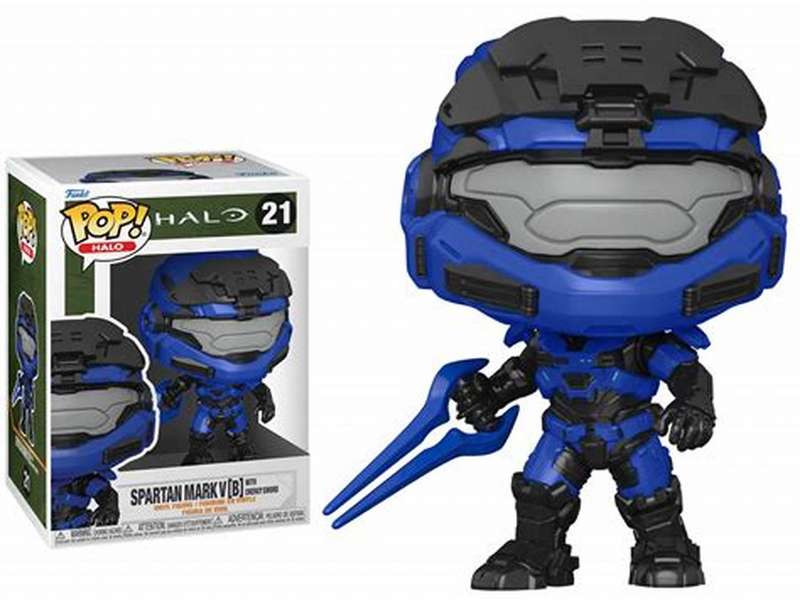 Funko POP! GAMES HALO INFINITE MARK V B W/BLUE ENERGY SWORD VIN FIG