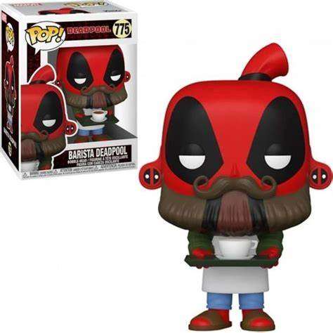 Funko POP! MARVEL DEADPOOL 30TH COFFEE BARISTA VIN FIG