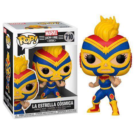 Funko POP! MARVEL LUCHADORES CAPTAIN MARVEL VINYL FIGURE