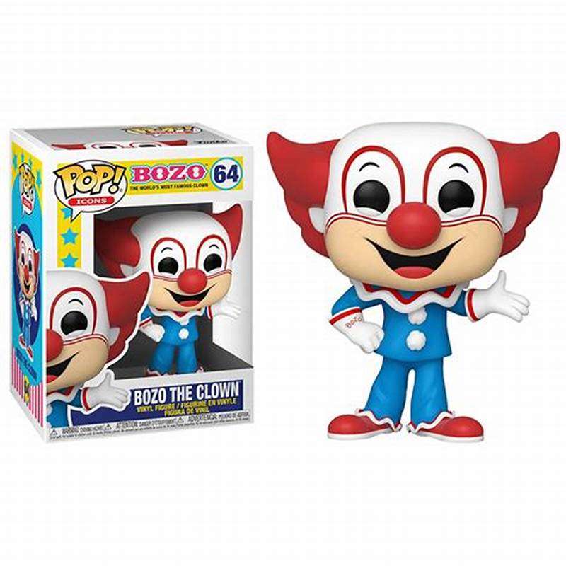 Funko! POP ICONS BOZO THE CLOWN VINYL FIG
