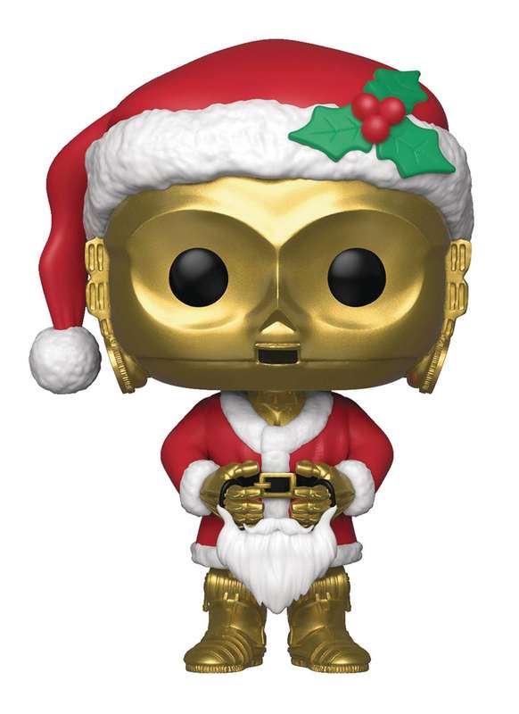 Funko! POP STAR WARS HOLIDAY C-3PO VINYL FIG