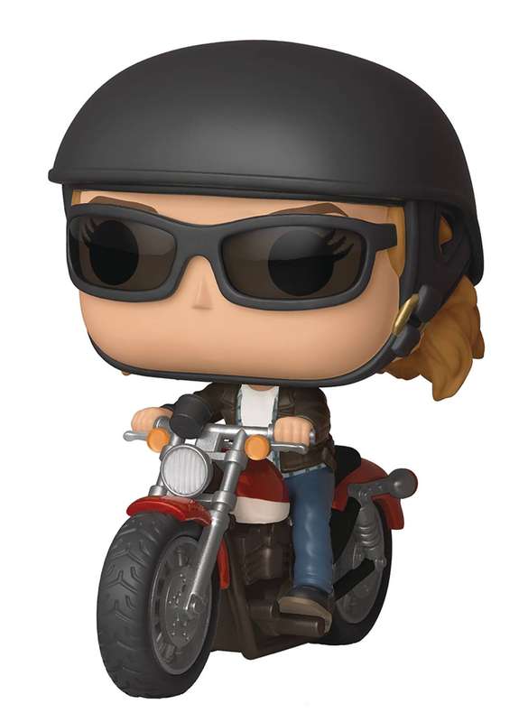 Funko POP! RIDES CAPTAIN MARVEL CAROL DANVERS ON MOTORCYCLE VIN FIG