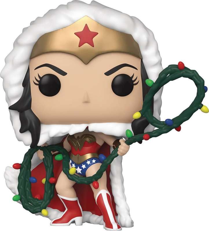 Funko POP! HEROES DC HOLIDAY WW W/ LIGHTS LASSO VIN FIG