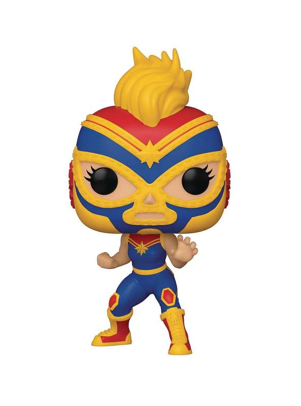Funko POP! MARVEL LUCHADORES CAPTAIN MARVEL VINYL FIGURE