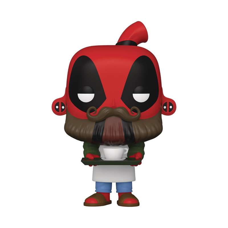 Funko POP! MARVEL DEADPOOL 30TH COFFEE BARISTA VIN FIG