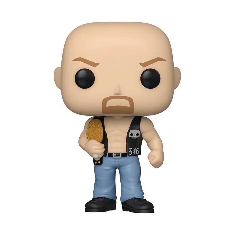 Funko POP! WWE SC STEVE AUSTIN W/ BELT VIN FIG