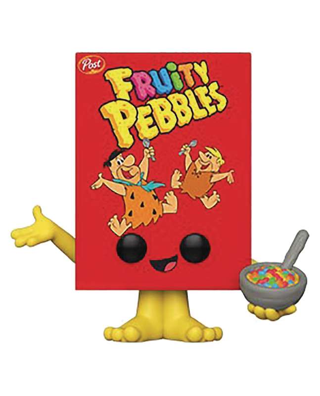 Funko! POP POST FRUITY PEBBLES CEREAL BOX VINYL FIG