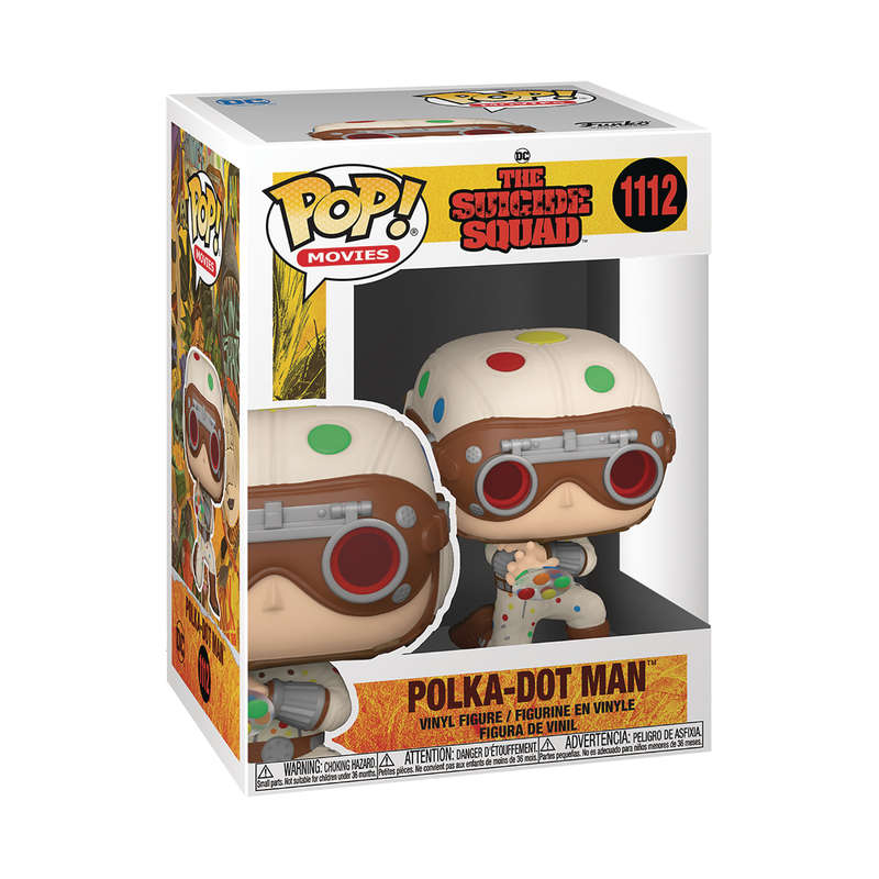 Funko POP! MOVIES SUICIDE SQUAD 2021 POLKADOT MAN VIN FIG