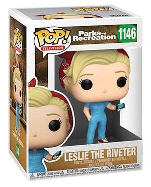 Funko POP! TV PARKS & REC LESLIE THE RIVETER VIN FIG