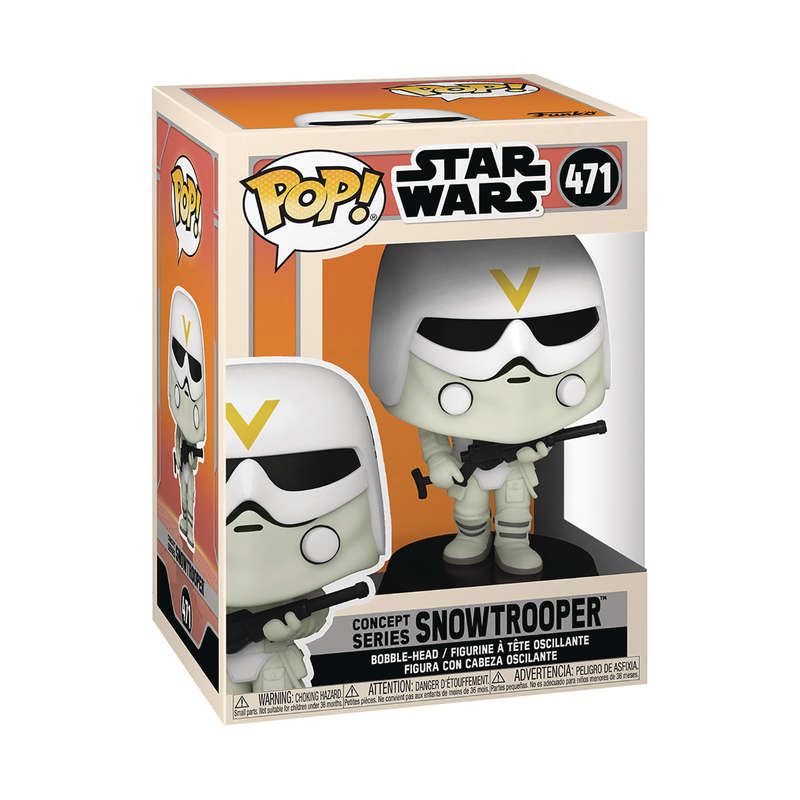 Funko! POP TV STAR WARS CONCEPT SERIES SNOWTROOPER VINYL FIG