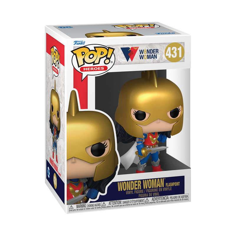 Funko! POP HEROES WONDER WOMAN 80TH WW FLASHPOINT VIN FIG