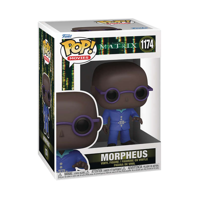 Funko POP! MOVIES MATRIX RESURRECTIONS MORPHEUS VIN FIG