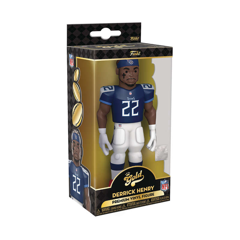 Funko! VINYL GOLD NFL TITANS DERRICK HENRY HM  5IN VIN FIG