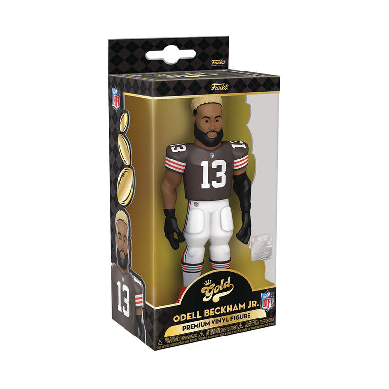 Funko! VINYL GOLD NFL BROWNS ODELL BECKHAM HM UNI  5IN VIN F