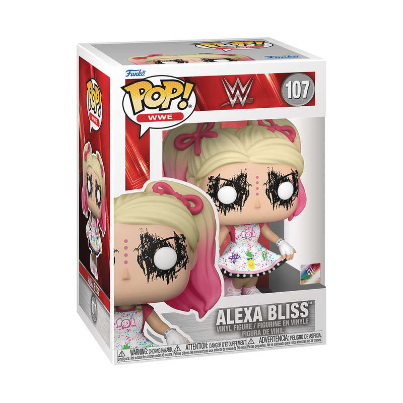 Funko POP! WWE WM37 ALEXA BLISS W/ CH VINYL FIG