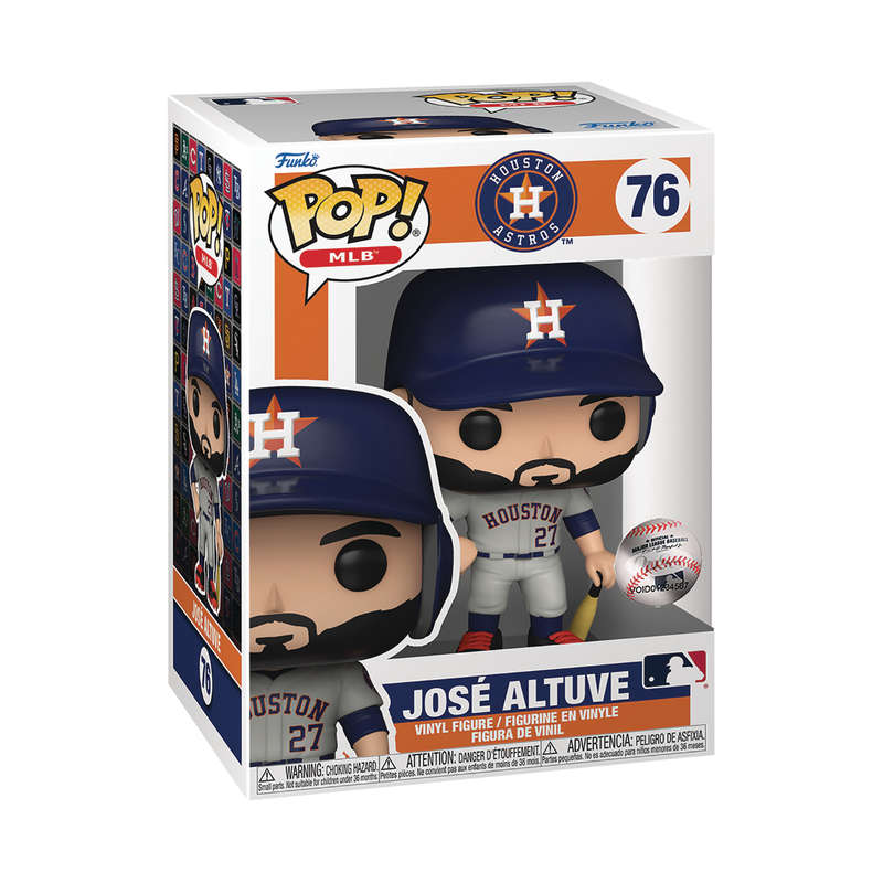 Funko!  POP MLB ASTROS JOSE ALTUVE AWAY JERSEY VINYL FIG