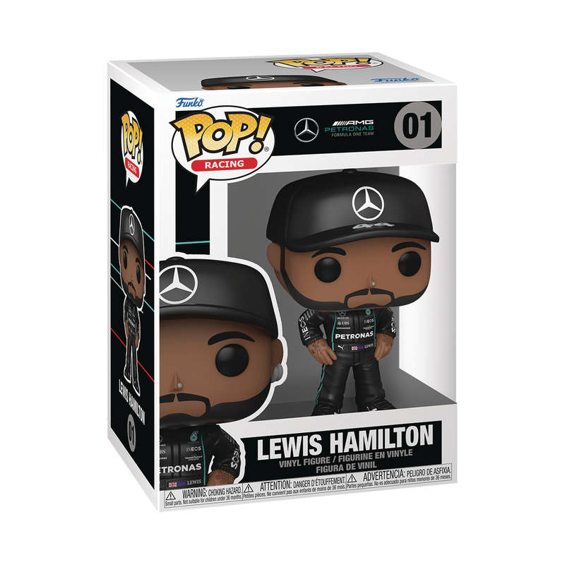 Funko POP! VINYL MERCEDES AMG PETRONAS FORMULA ONE HAMILTON FIG