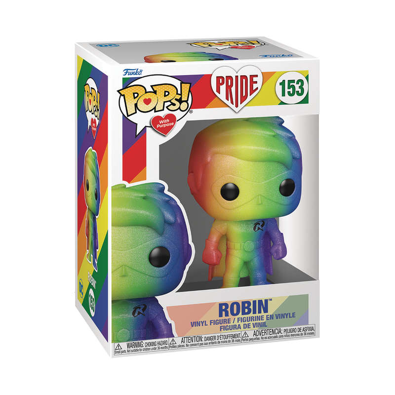 Funko! POP HEROES DC PRIDE ROBIN VIN FIG