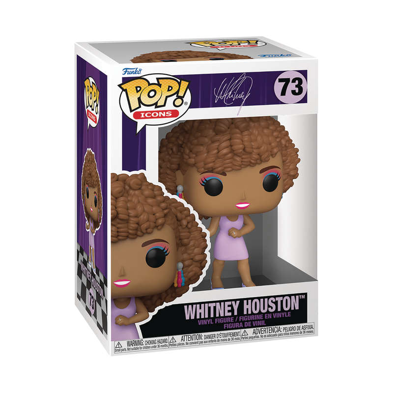 Funko POP! ICONS WHITNEY HOUSTON I WANNA DANCE W/ SMDBDY VIN FIG