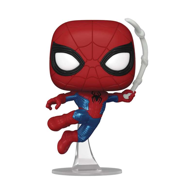 Funko! POP MARVEL SPIDER-MAN NWH SPIDER-MAN FINALE SUIT VIN FIG
