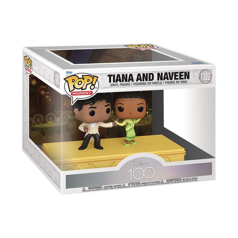 Funko POP! MOMENTS DISNEY 100TH TIANA & NAVEEN VINYL FIG