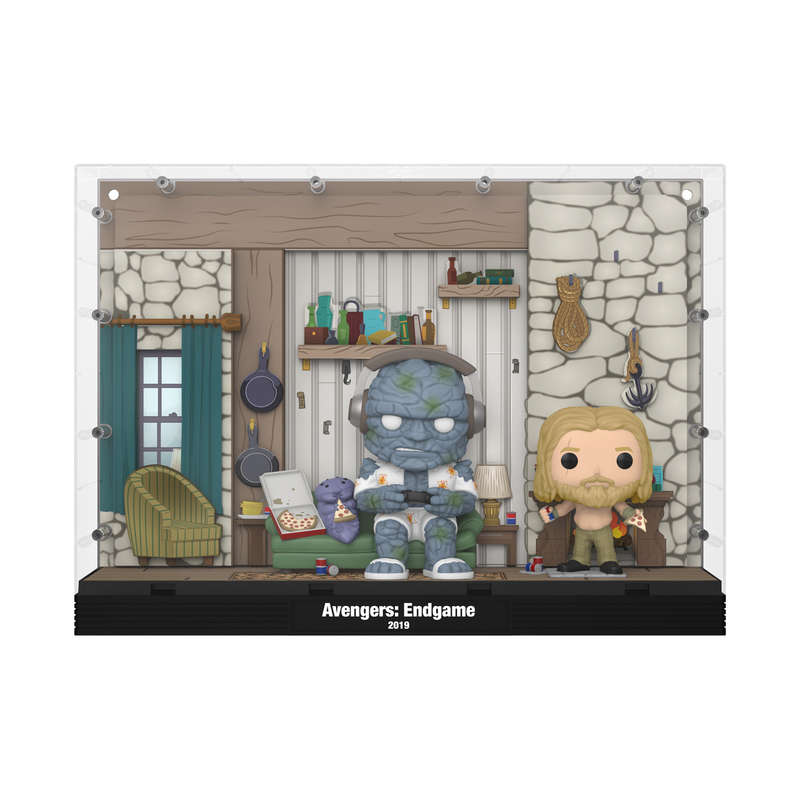 Funko! POP MOMENTS DLX MARVEL ENDGAME THORS HOUSE VINYL FIG