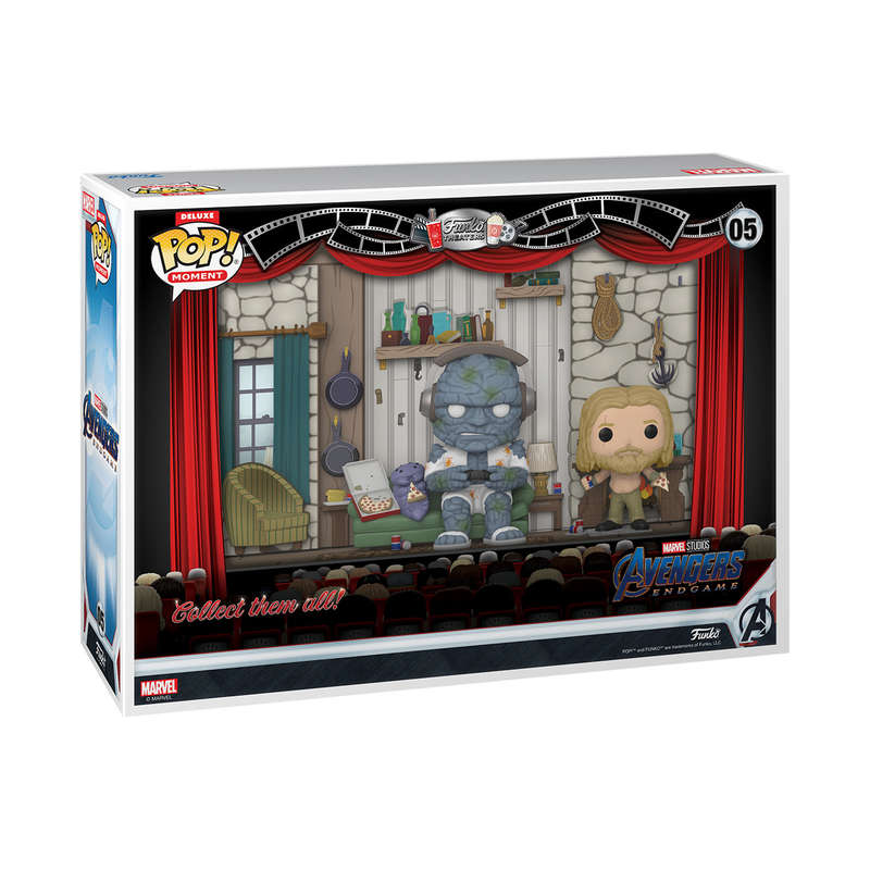 Funko! POP MOMENTS DLX MARVEL ENDGAME THORS HOUSE VINYL FIG