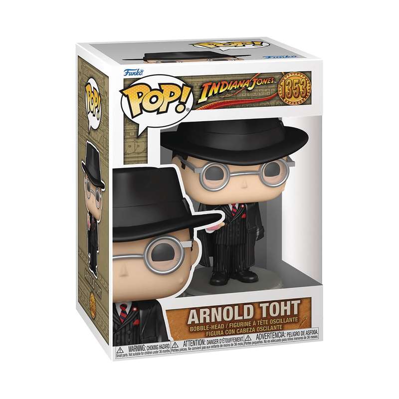 Funko! POP MOVIES INDIANA JONES ROTLA ARNOLD TOHT VIN FIG
