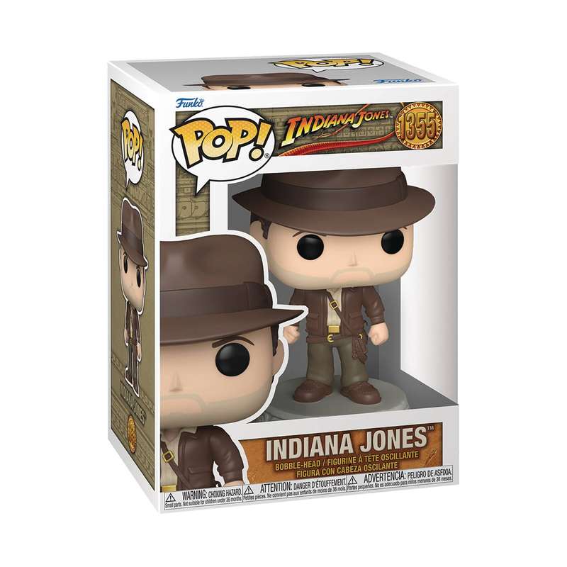 Funko POP! MOVIES INDIANA JONES ROTLA INDIANA W/ JACKET VIN FIG