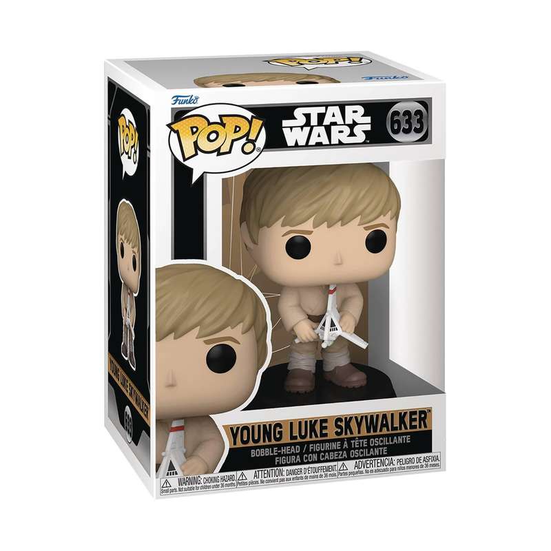 Funko POP! STAR WARS OBI-WAN YOUNG LUKE SKYWALKER VIN FIG