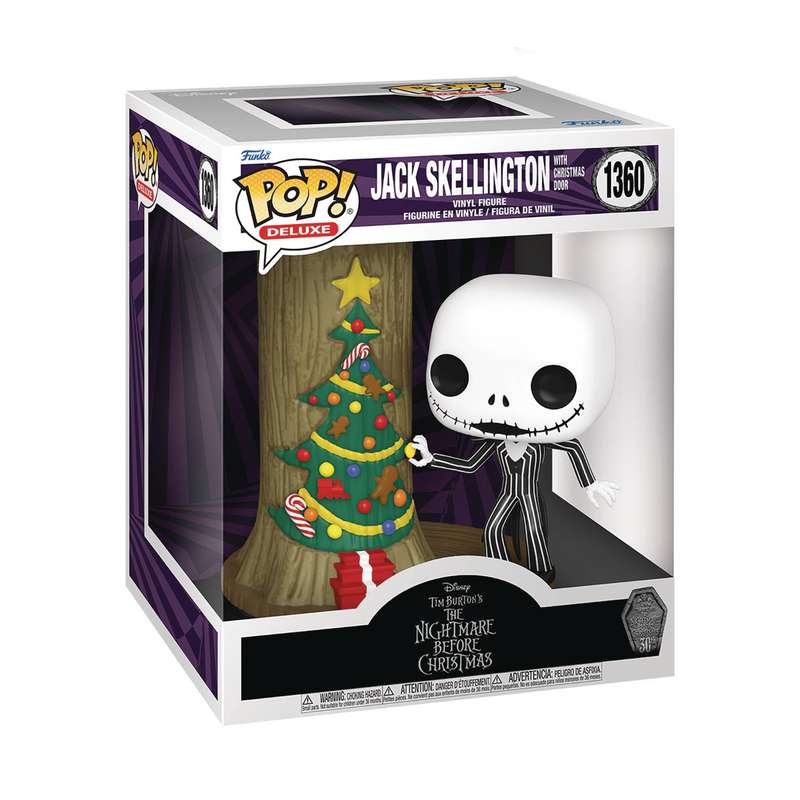 Funko POP! DLX NBX 30TH JACK W/ CHRISTMAS TOWN DOOR VIN FIG