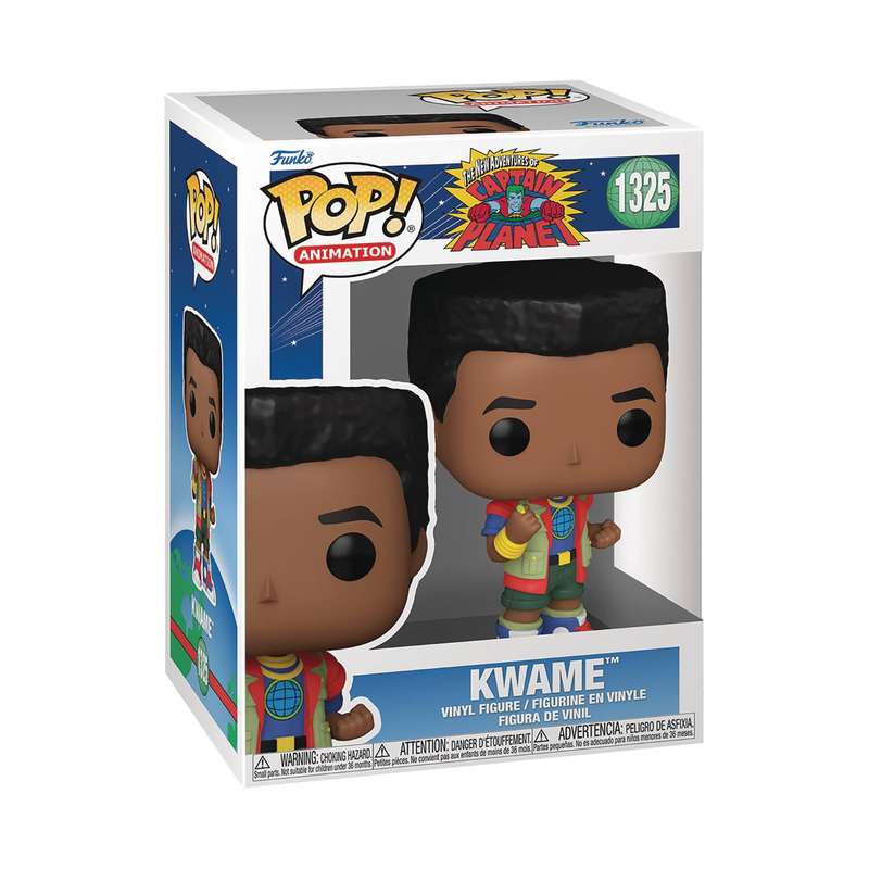Funko! POP TV CAPTAIN PLANET KWAME VIN FIG