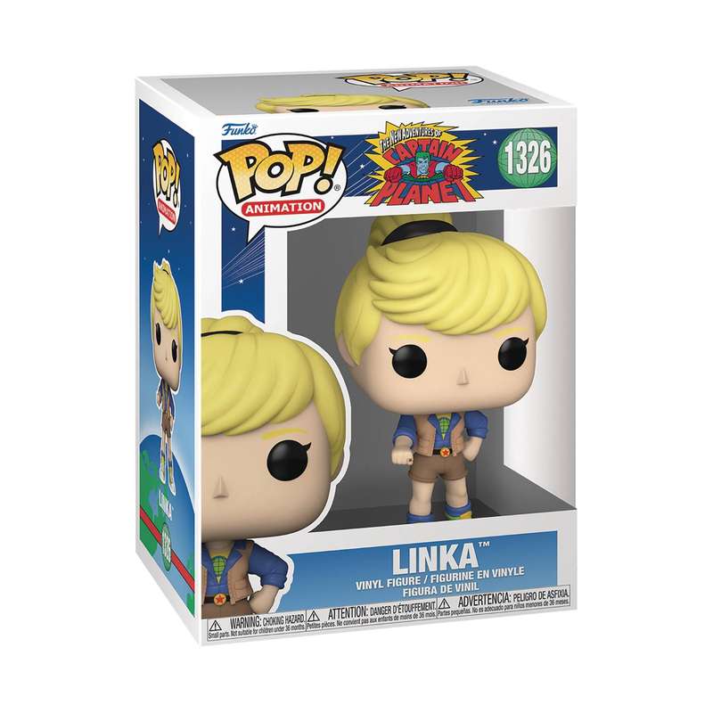 Funko! POP TV CAPTAIN PLANET LINKA VIN FIG