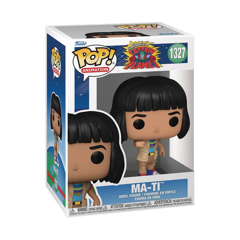 Funko! POP TV CAPTAIN PLANET MA-TI VIN FIG